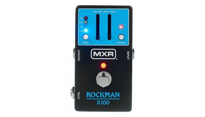 Гітарна педаль ефектів MXR ROCKMAN X100 ANALOG TONE PROCESSOR, фото № 1