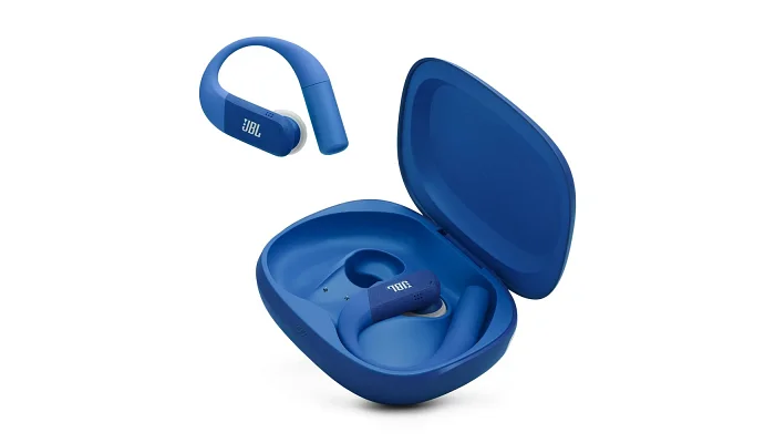 Бездротові вакуумні TWS навушники JBL Endurance Peak 4 Blue, фото № 2