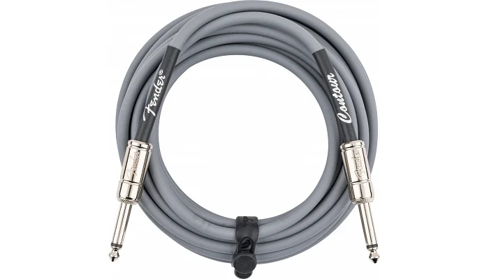 Інструментальний кабель Jack 6,3 мм моно папа - Jack 6,3 мм моно папа FENDER Contour™ Series Instrument Cables 5,5 м Inca Silver, фото № 2