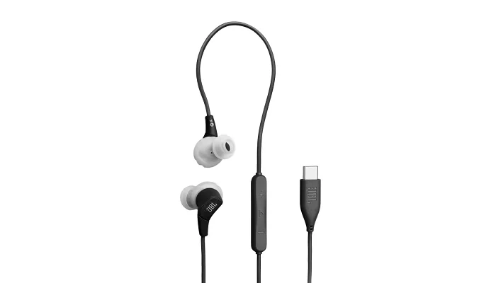 Вакуумні навушники JBL ENDURANCE RUN 3C USB-C Black, фото № 1