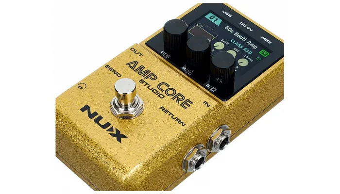Гітарний процесор ефектів підсилювачів і кабінетів NUX Amp Core Studio, фото № 10
