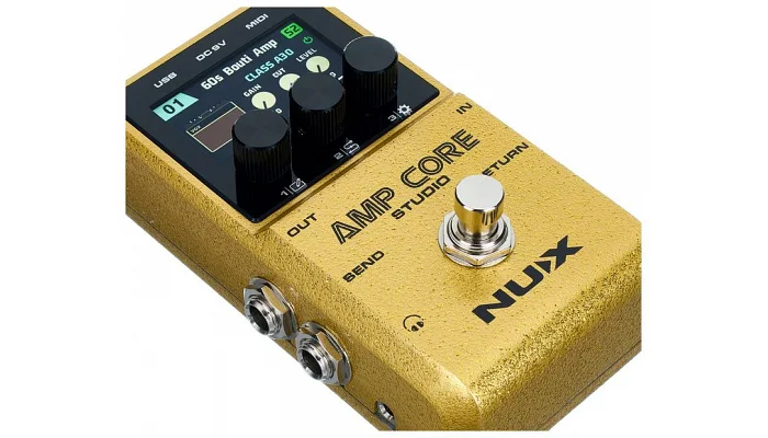 Гітарний процесор ефектів підсилювачів і кабінетів NUX Amp Core Studio, фото № 11
