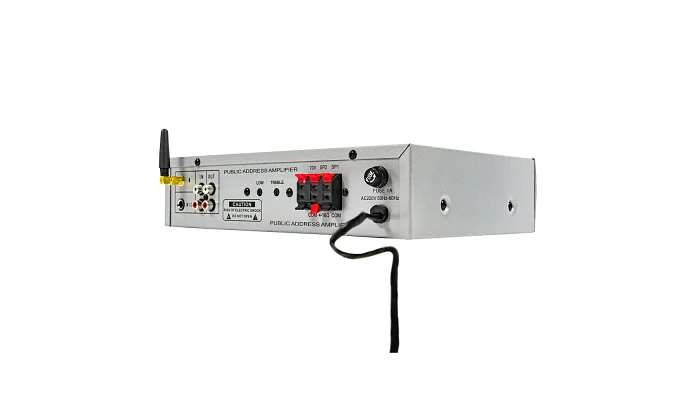 Комплект звука из 2х колонок и усилителя мощности 4all Audio SET 2xWALL 420 IP Black 1xPAMP-60-BT, фото № 4