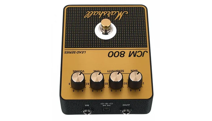 Гітарна педаль ефектів "овердрайв/дисторшн" MARSHALL JCM800 Overdrive Pedal PEDL-92007, фото № 4