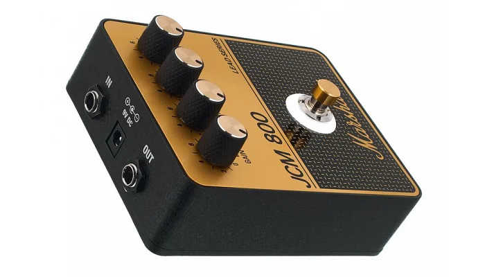 Гітарна педаль ефектів "овердрайв/дисторшн" MARSHALL JCM800 Overdrive Pedal PEDL-92007, фото № 9