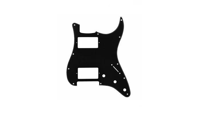 Панель для електрогітари PAXPHIL M6HH Pickguard Black, фото № 1