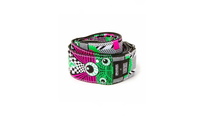 Ремінь для гітари DUNLOP ILD14 ILOVEDUST MNEMONIC FUZZ STRAP, фото № 6