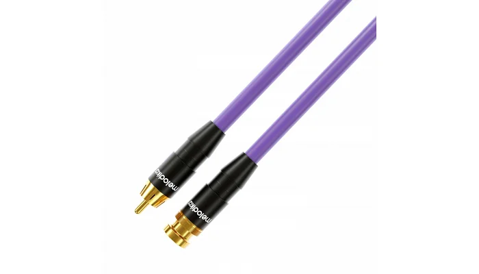 Міжблочний кабель Melodika Purple RCA - BNC (1.5m), фото № 2