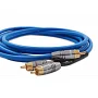 Межблочный кабель Melodika Sky Blue RCA-RCA (4m)