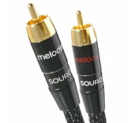 Міжблоковий кабель Melodika Purple Cable interconnect 2xRCA - 2x RCA directional cable (0,5 м)