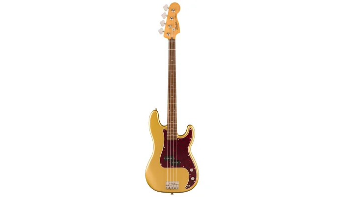 Бас-гитара Squier by Fender Classic Vibe Limited Edition 60s Precision Bass, (Aztec Gold), фото № 1