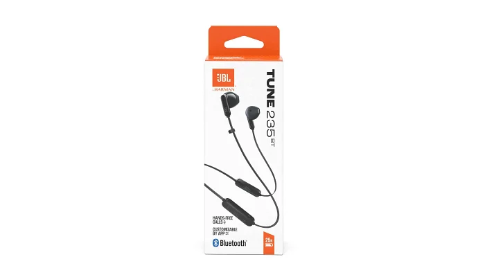 Бездротові Bluetooth навушники JBL Tune 235BT, (Black), фото № 7