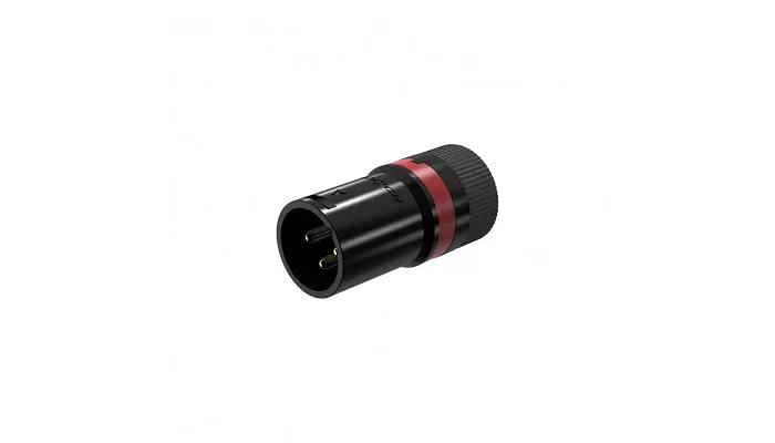 Низькопрофільний обертовий кабельний роз'єм Roxtone LX3MH XLR (папа), фото № 1