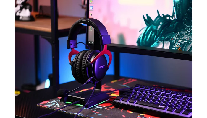 Гарнітура ігрова 2E GAMING HG355 (black), фото № 8