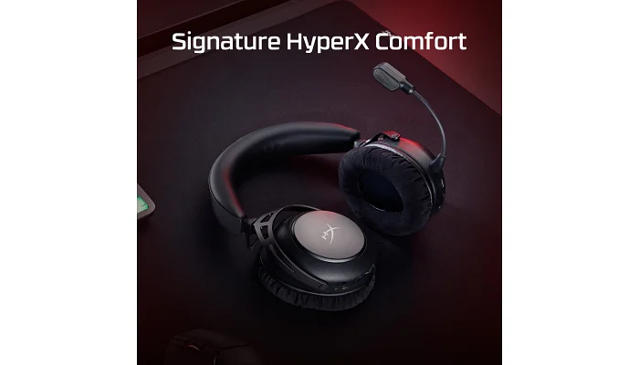 Бездротова гарнітура ігрова HyperX Cloud Alpha 2 (black), фото № 15