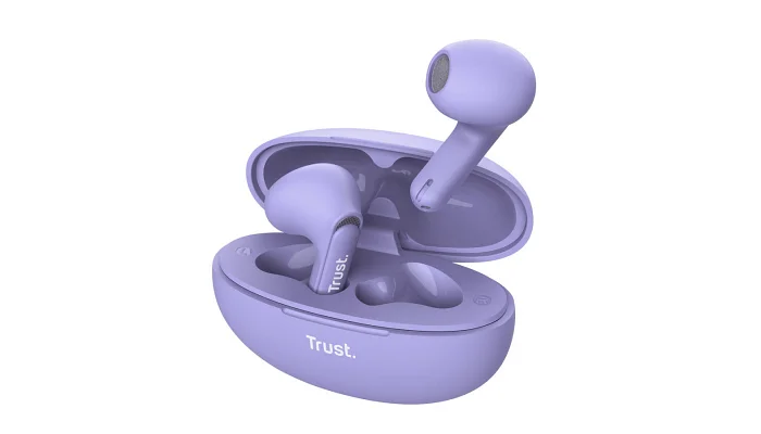 Бездротові вакуумні TWS навушники Trust Yavi Earphones BT 5.3, фото № 2