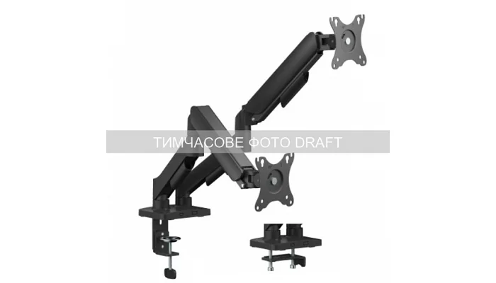 Крепление монитора настольное 2E Rauprigsi, 19-32", 2х8кг, фото № 1