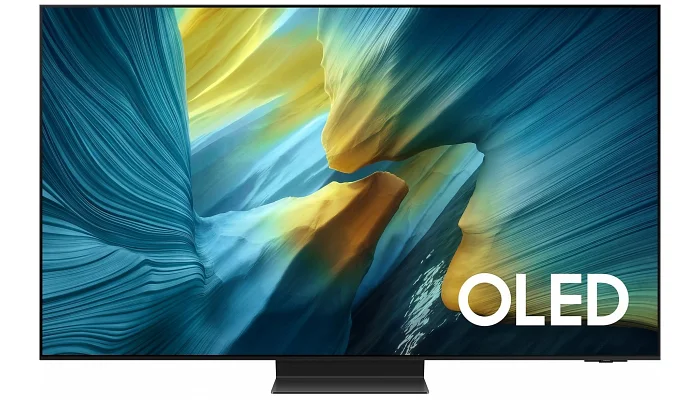 Телевізор Samsung QE65S95FAUXUA 65" Samsung OLED 4K 100 Гц (до 165 Гц) Smart Tizen Black, фото № 1