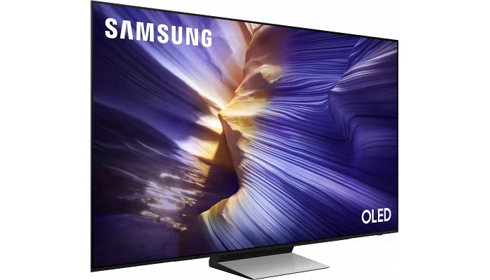 Телевізор Samsung QE83S91FAEXUA 83" OLED 4K UHD 100Hz(144Hz) Smart Tizen Black, фото № 3