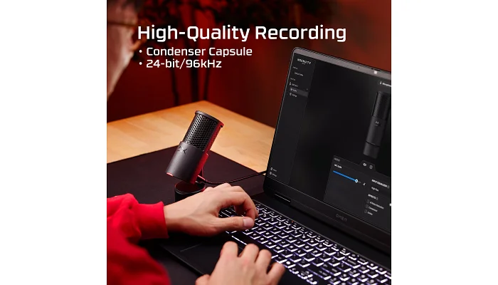 Мікрофон для геймерів HyperX SoloCast 2 (black), фото № 16