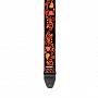 Гітарний ремінь DUNLOP JH23 BLACKLIGHT MONTEREY ORANGE STRAP