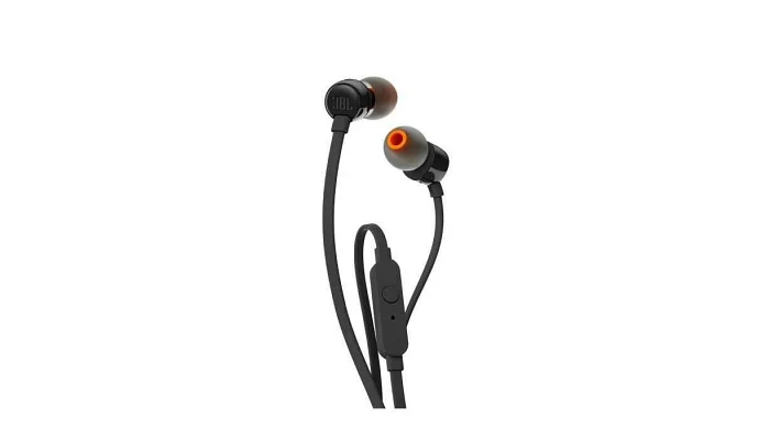 Вакуумні навушники JBL Tune 110 Eco (Black), фото № 1
