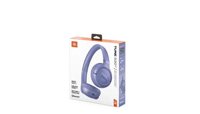 Бездротові навушники JBL Tune 530BT (Digital Lavender), фото № 10