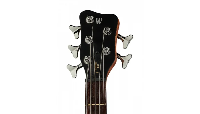 Бас-гітара WARWICK Teambuilt Pro Series Corvette Ash, 5-String, A/A (Burgundy Red Transparent Satin), фото № 4