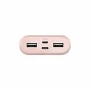 Зовнішній акумулятор (повербанк) Belkin 10000 мАг 15W Dual USB-A, USB-C (Rose Gold)