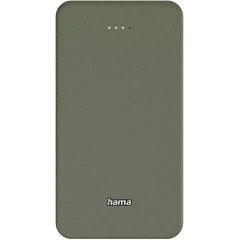 Зовнішній акумулятор (повербанк) Hama 20000 mAh (green)