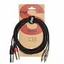 Міжблочний кабель 2 RCA - 2 XLR (папа) STAGG N STC3CMXM