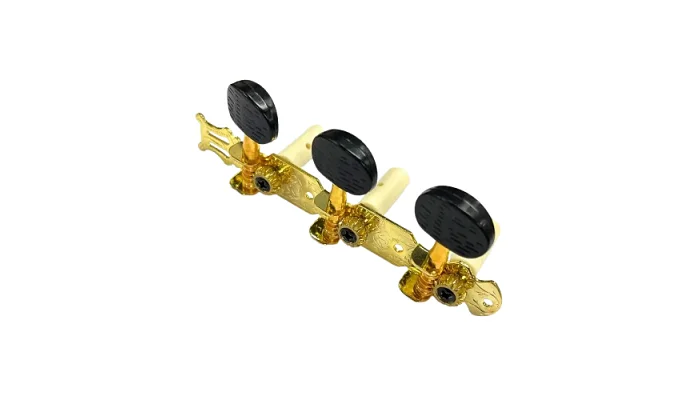 Колки для класичної гітари Alfabeto CGT-6BG (Gold/Black), фото № 1