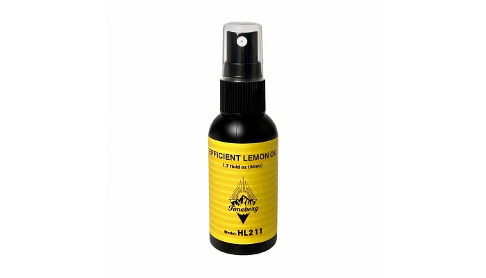 Очищувач-кондиціонер для грифу Toneberg HL211 Efficient lemon oil, 50ml, фото № 1