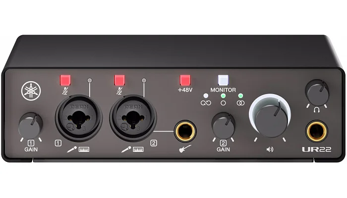 Аудіоінтерфейс YAMAHA UR22 MK3 (Black), фото № 3