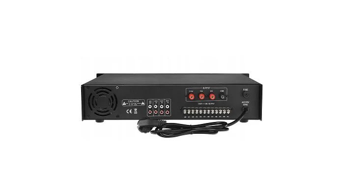 Трансляційний підсилювач потужності Top Sound TPA-200, 200Вт, USB, 6 zones, фото № 3