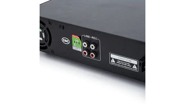 Трансляційний підсилювач потужності ProRecAudio J12D, 120Вт, 1.5U, фото № 6