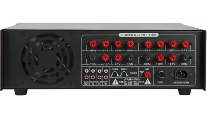Трансляційний підсилювач потужності ProRecAudio PA-2000D (silver), фото № 3