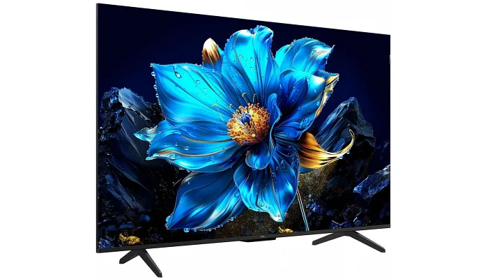 Телевізор 50" TCL QLED, 4K, 60Hz, Smart Google TV, Black, фото № 4