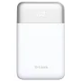Портативное литий-ионное зарядное устройство Power Bank D-Link 10000мАч, 18Вт, 1xUSB-A, 1xUSB-C (белый)