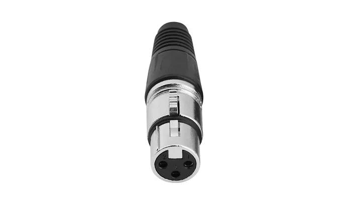 Штекер мікрофонний XLR-3FS 3-контактний 'мама', фото № 3