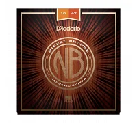 Набор струн для акустической гитары DADDARIO NB1047 NICKEL BRONZE EXTRA LIGHT 10-47