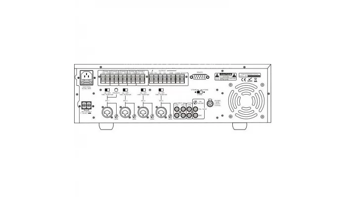 Трансляційний підсилювач потужності BERG RAMS-240, фото № 3