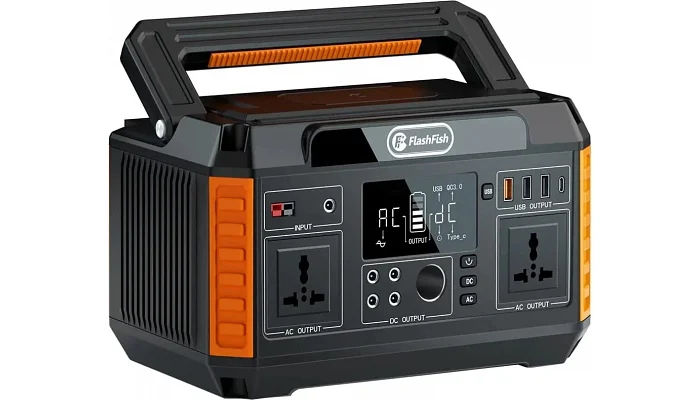 Зарядна станція FlashFish P60 560W / 520Wh, фото № 1