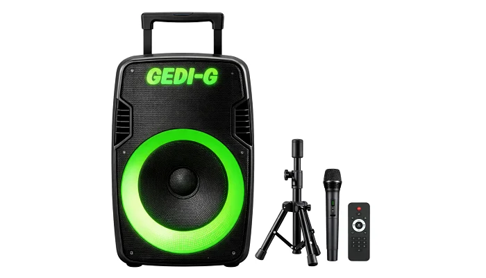 Автономна акустична система TMG GD-1219 (BT+1MIC+USB+FM+TWS), фото № 1