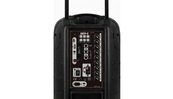 Автономна акустична система TMG GD-1219 (BT+1MIC+USB+FM+TWS), фото № 4