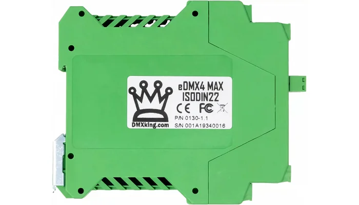 Перетворювач ART-NET сигналів DMXKing eDMX4 MAX ISODIN22, фото № 4