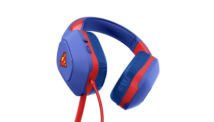 Гарнітура ігрова Trust GXT415SM Zirox Superman edition (blue), фото № 7
