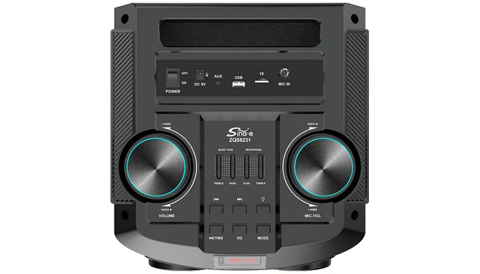 Автономна акустична система TMG ZQS8231 (2MIC+BT+USB+SD+FM), фото № 7