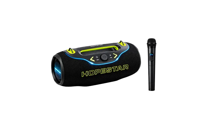 Автономна акустична система Hopestar A6 CLUB (BT+1MIC+USB+TWS), фото № 1