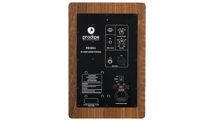 Активний студійний монітор Prodipe Pro 8 V4 (Walnut Wood), фото № 4